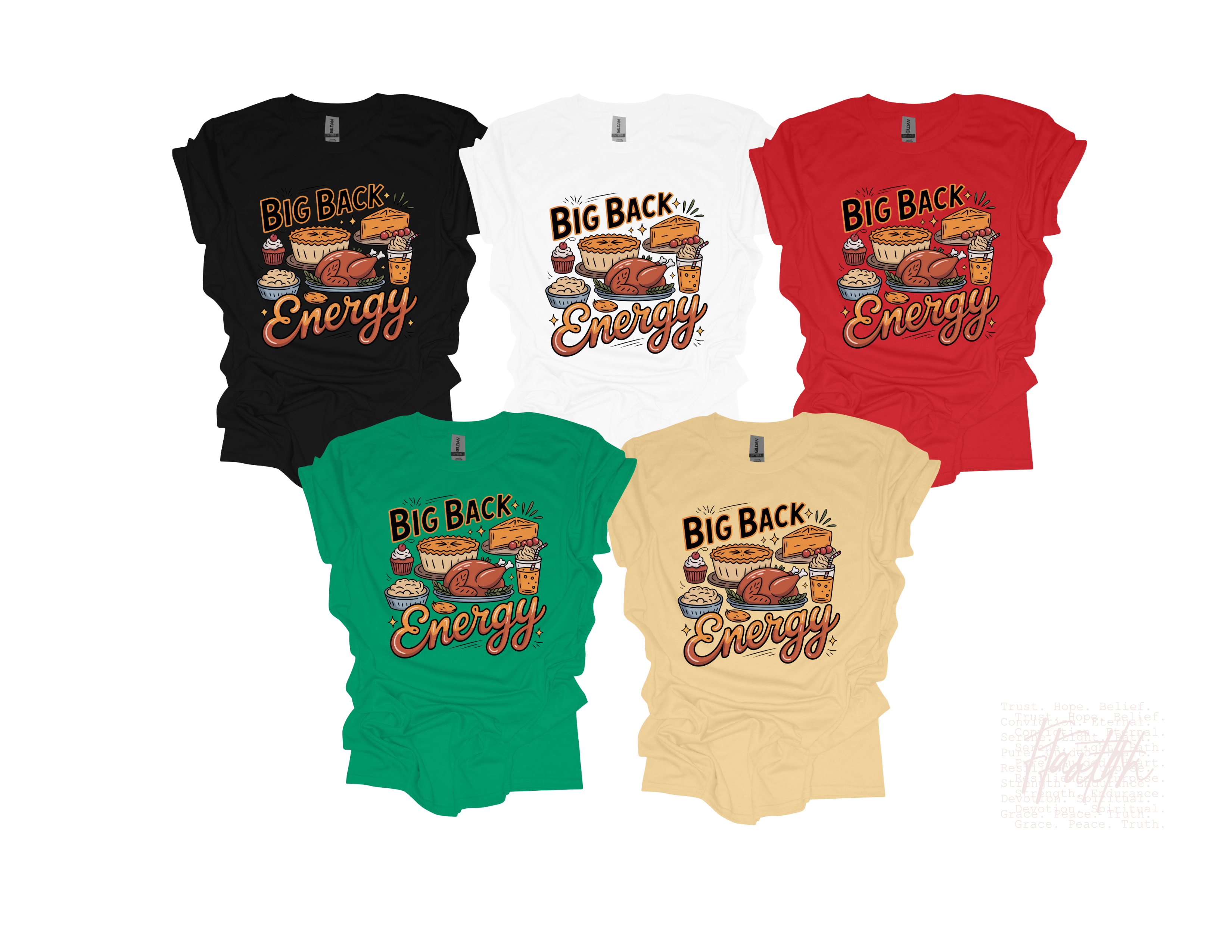 Big Back Family Funny Thanksgiving