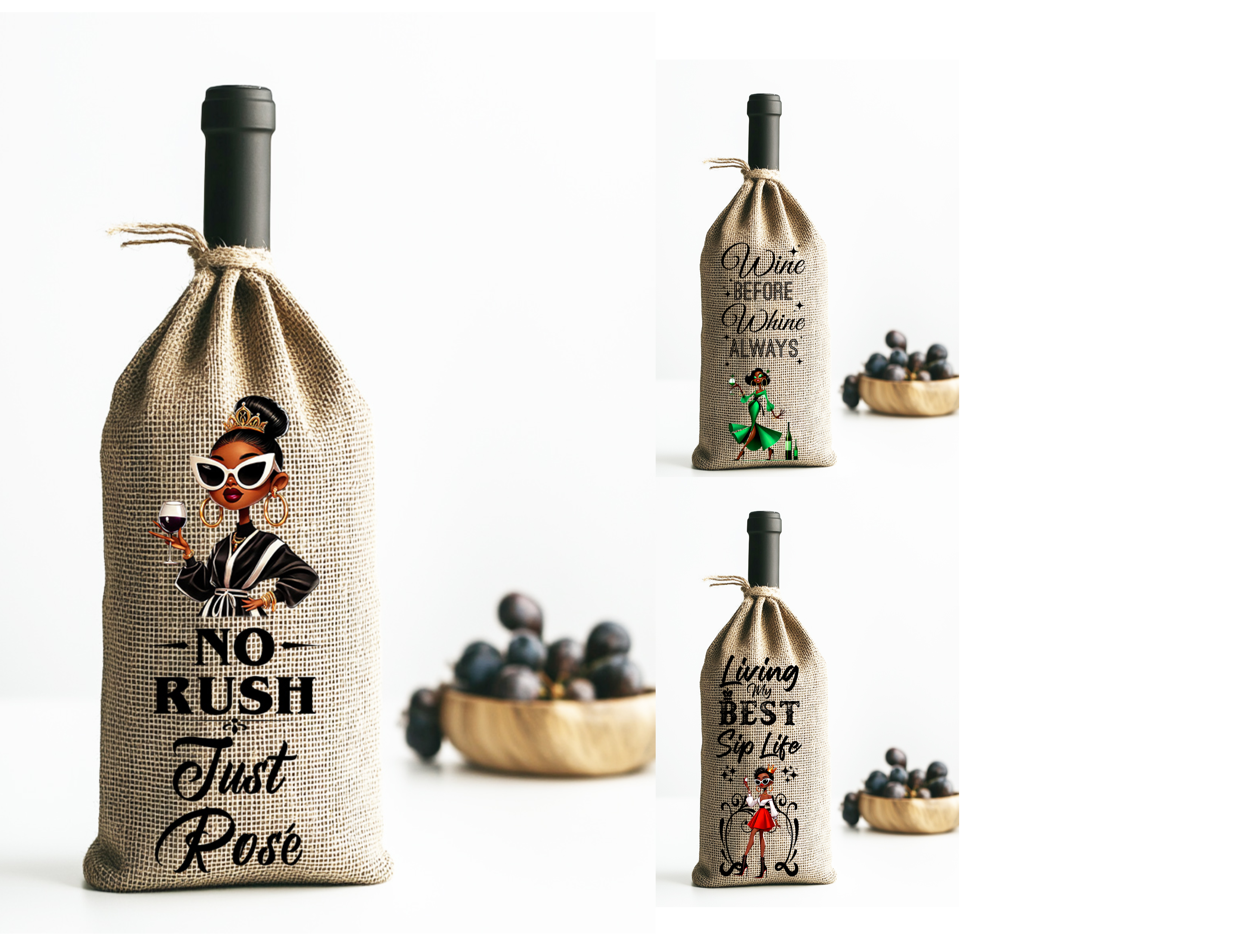 Diva Wine Bags 3 Bags