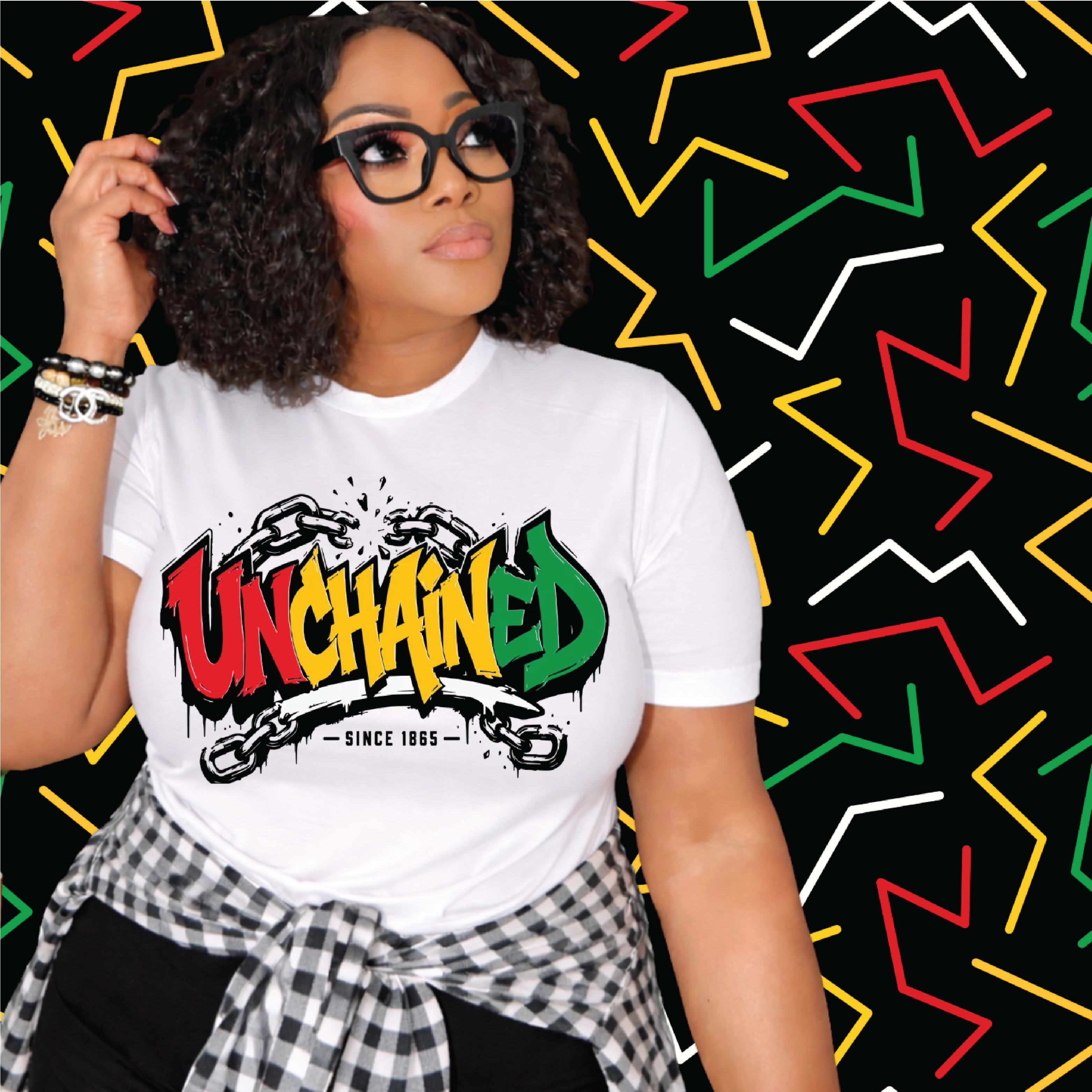 Unchained Since 1865 Tee